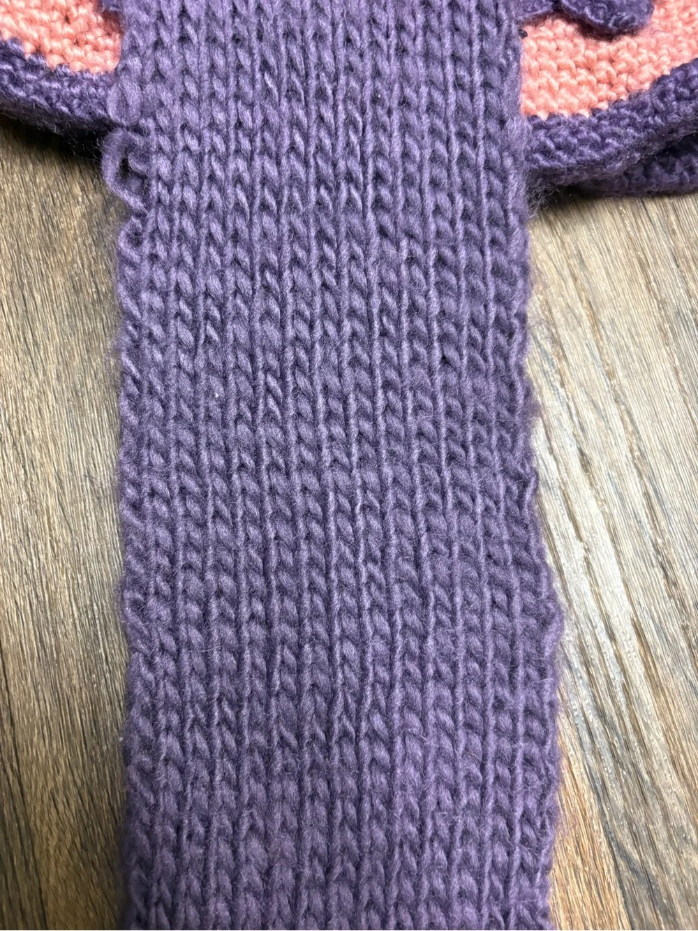 Bling Hat and Scarf set Purple.